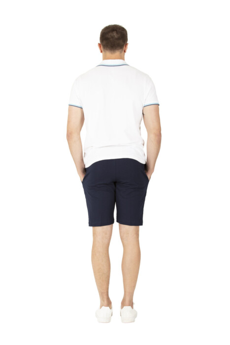 PARK B marine/blanc