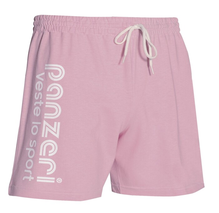 Short Panzeri Uni A rose/blanc