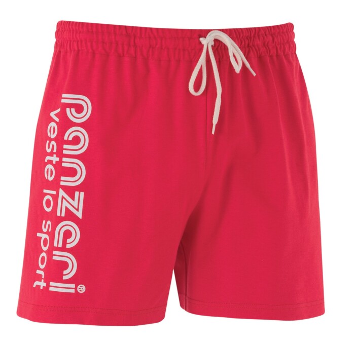 Short Panzeri Uni A rouge/blanc