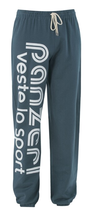 Pantalon Panzeri Uni H gris fonce/blanc