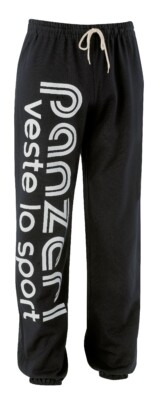 Jogging Panzeri UNI H noir/blanc