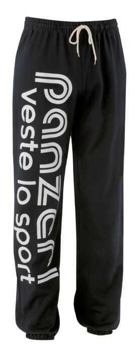 Jogging Panzeri UNI H noir/blanc
