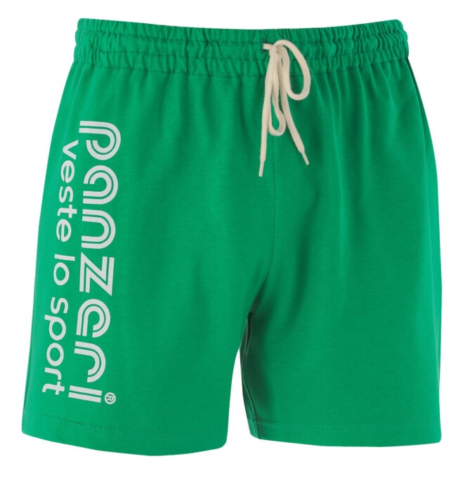 Short Panzeri Uni A vert clair/blanc