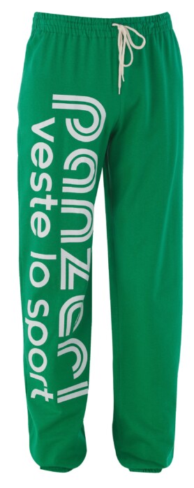 Pantalon Panzeri Uni H vert clair/blanc