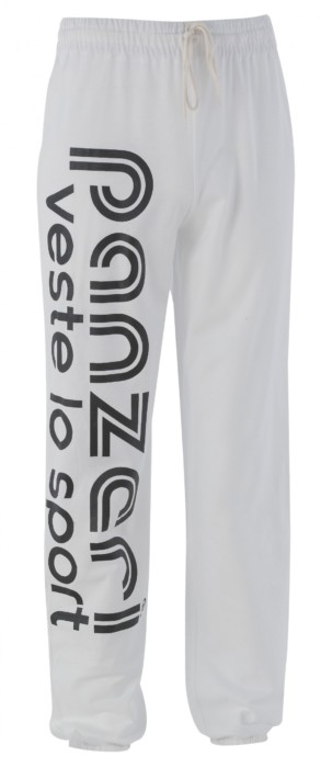 Pantalon Panzeri Uni H blanc/noir