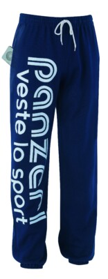 Pantalon Panzeri épais PARK O marine/blanc