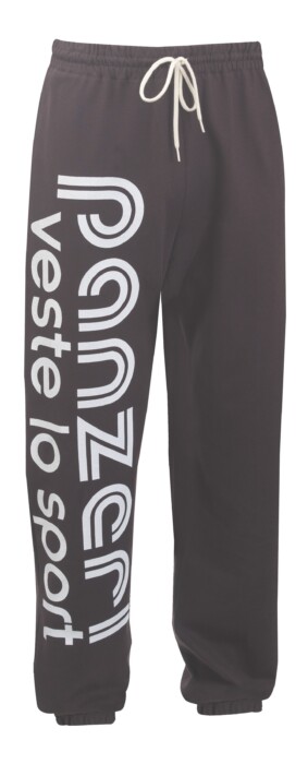 Jogging Panzeri Uni H chocolat/blanc