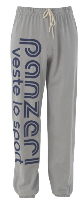Pantalon Panzeri Uni H gris clair/marine