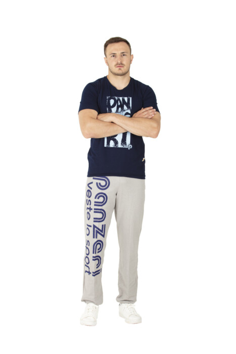 UNI H gris clair/marine