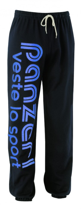 Pantalon Panzeri UNI H noir/bleu nacré