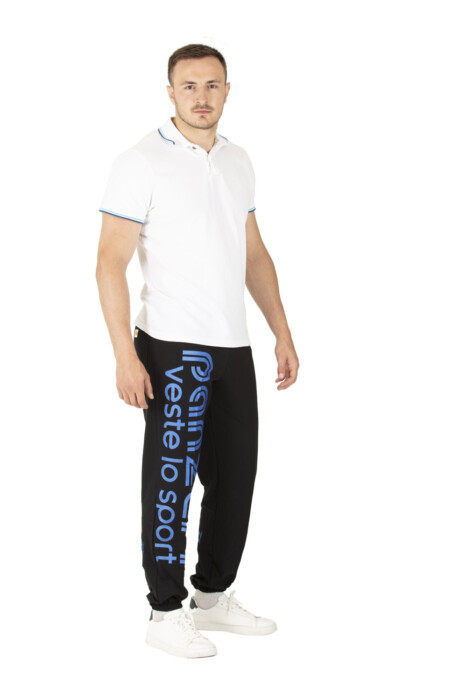 UNI H noir/bleu nacré