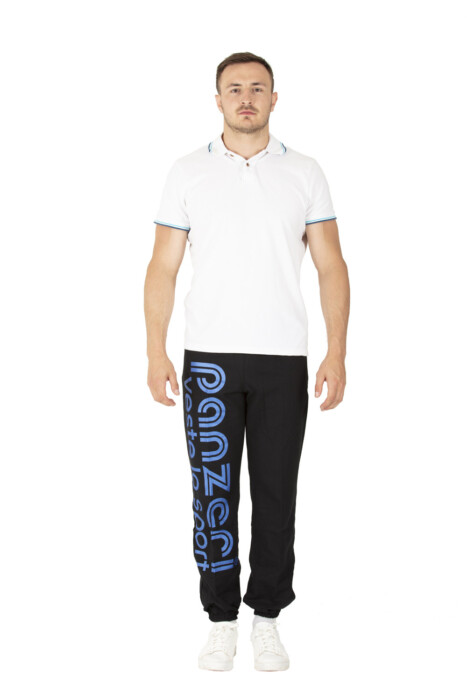 UNI H noir/bleu nacré