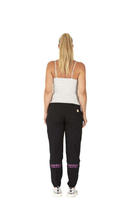 UNI H noir/fuchsia nacré