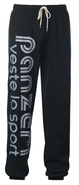 Pantalon Panzeri Uni H noir/argent