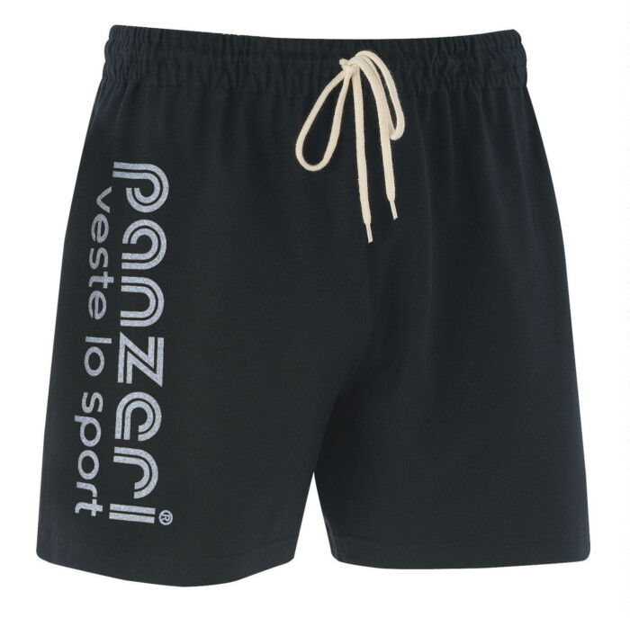 Short Panzeri Uni A noir/argent
