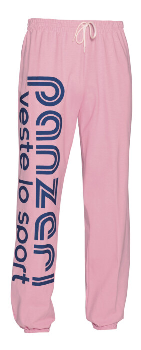 Pantalon Panzeri Uni H rose/marine