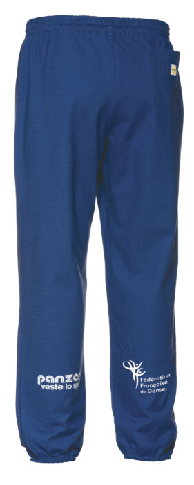 Pantalon Jogging Panzeri Uni H - Officiel FFD 2024 - Bleu France / Blanc Rouge – Image 2