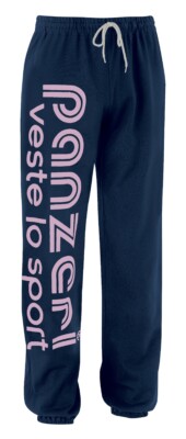 pantalon uni h panzeri marine rose