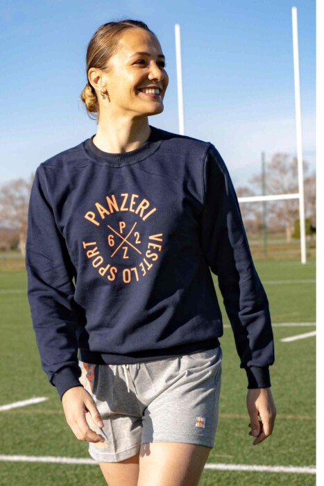 Sweat Panzeri Easy K - Marine/Orange Fluo