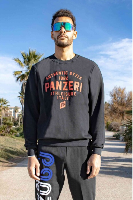 Sweat Panzeri Easy K - Noir/Rouge