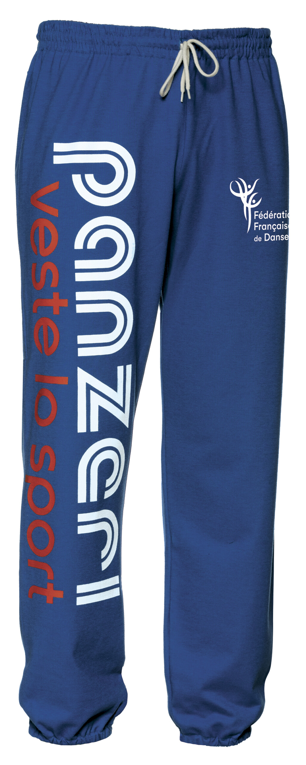 Pack Pantalon Jogging Panzeri Uni H - Officiel FFD - Bleu France / Blanc Rouge + Sac Soft A FFD – Image 2
