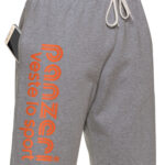 Bermuda Femme - Park B - Gris Chine / Orange Fluo
