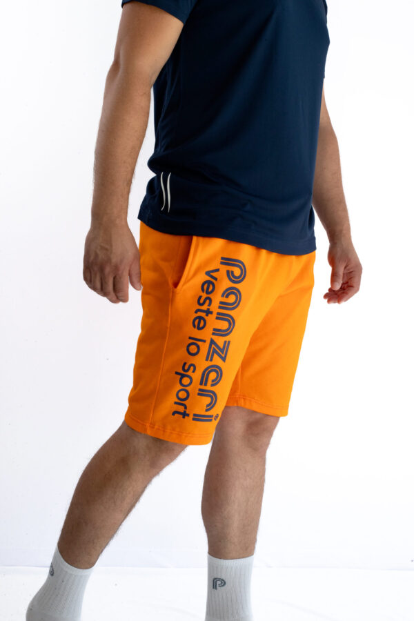 Bermuda Homme - Park B - Orange / Bleu Marine – Image 3