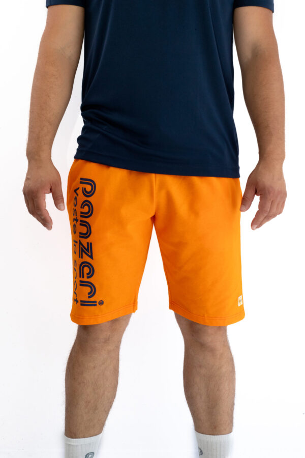 Bermuda Homme - Park B - Orange / Bleu Marine – Image 4