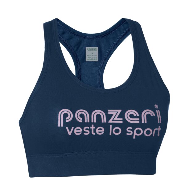 Brassière De Sport Femme - Jazz X - Bleu Marine / Rose