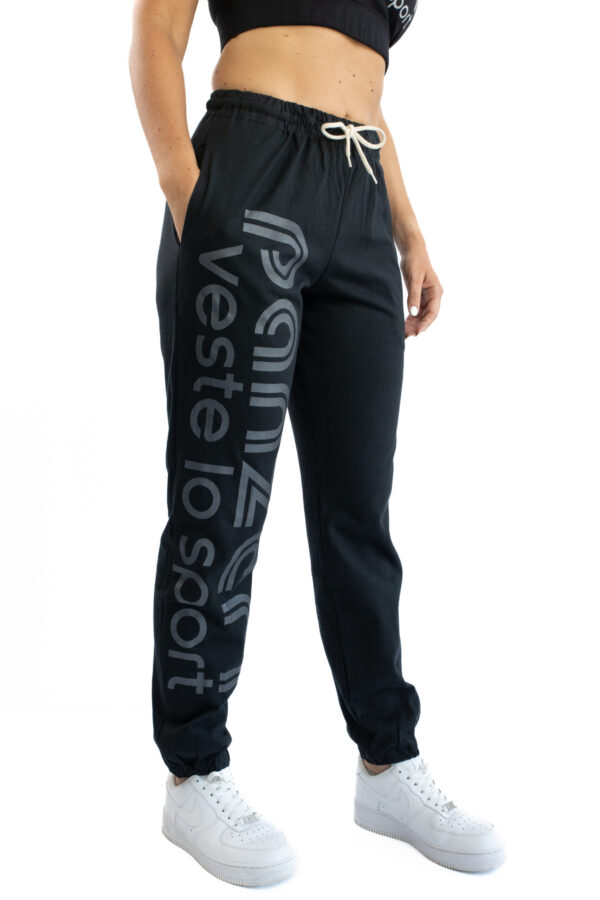 Jogging Femme - Park H - Noir / Noir Nacré - XL