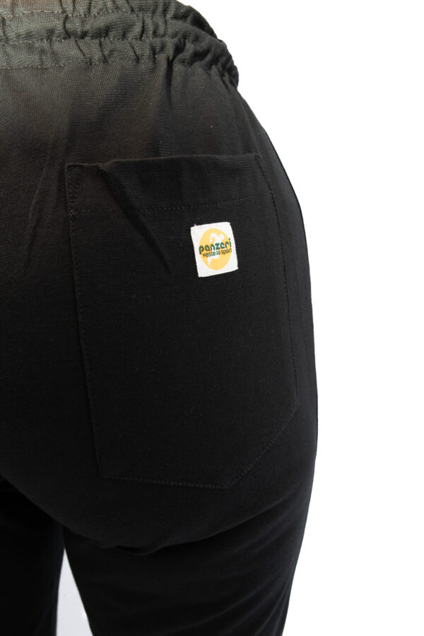 Jogging Femme - Uni H - Noir / Blanc – Image 4