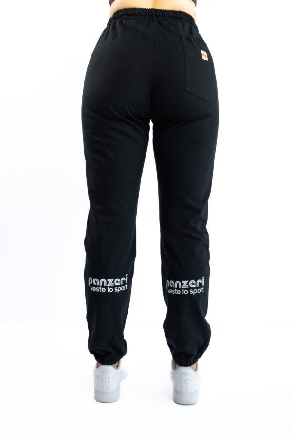 Jogging Femme - Uni H - Noir / Blanc – Image 5
