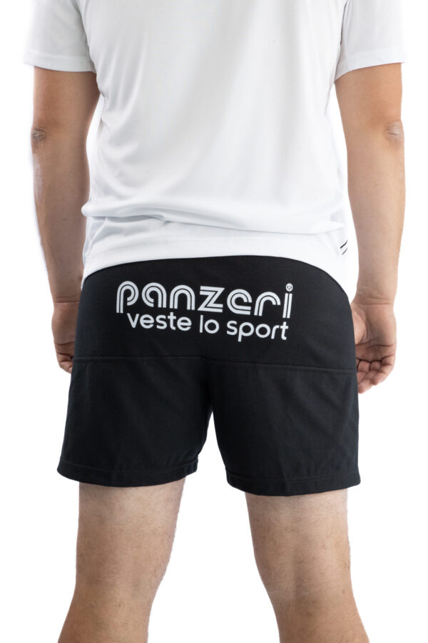 Short De Sport Homme - Pacific A - Noir / Blanc