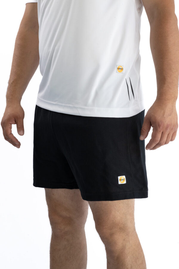 Short Homme - Uni A - Noir / Rouge – Image 4