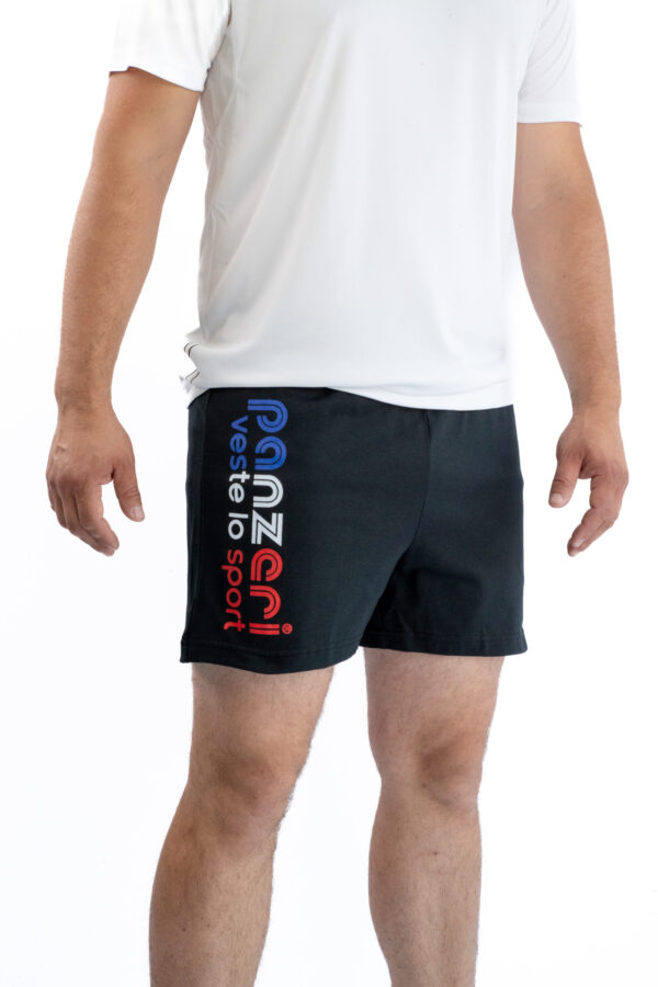 Short Homme - Uni A - Noir / France