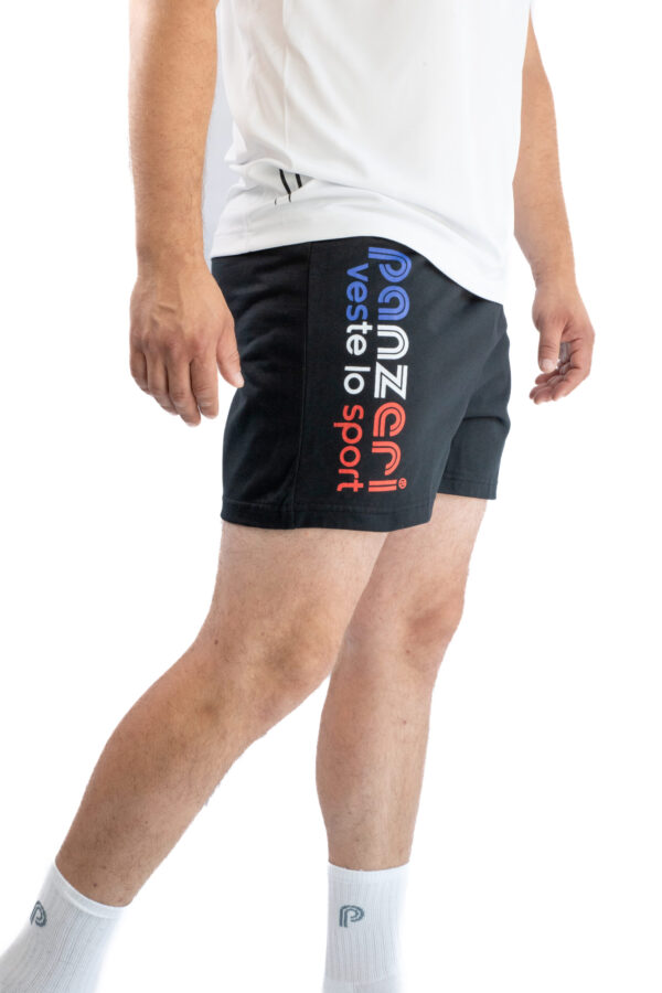 Short Homme - Uni A - Noir / France – Image 3