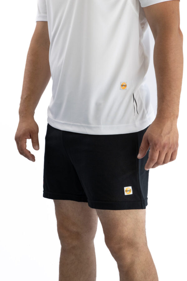 Short Homme - Uni A - Noir / Rose Fluo – Image 5
