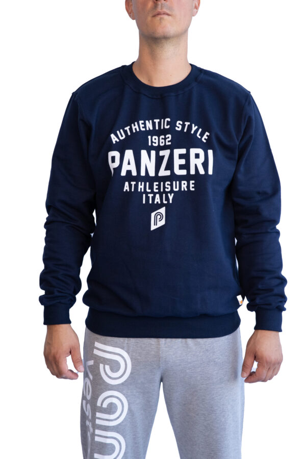 Sweat De Sport Homme - Easy K - Bleu Marine / Blanc