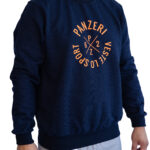 Sweat De Sport Homme - Easy K - Bleu Marine / Orange