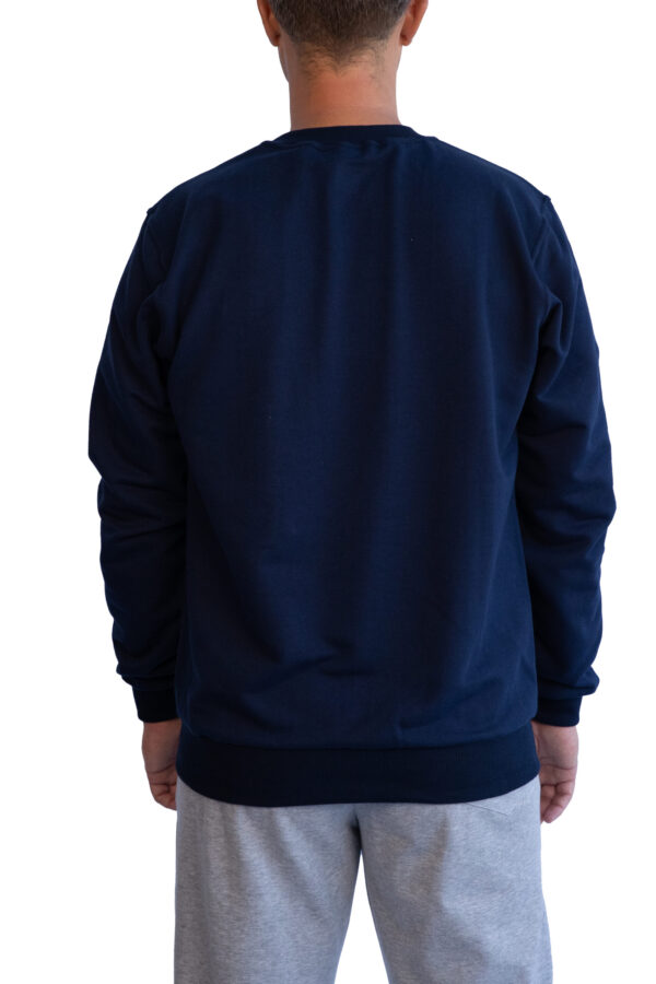 Sweat Homme - Easy K - Bleu Marine / Orange – Image 3
