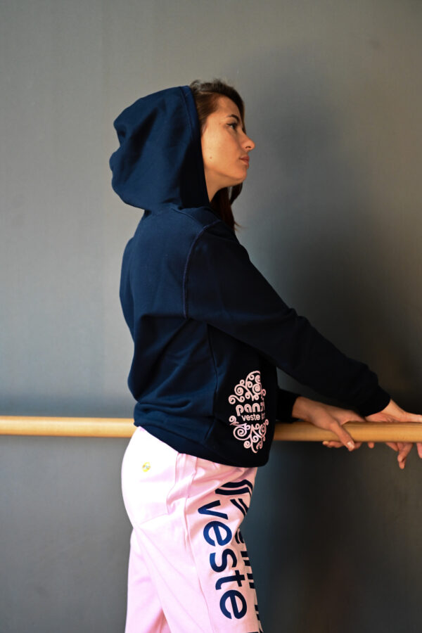 Sweat Femme - Joy M - Bleu Marine - M