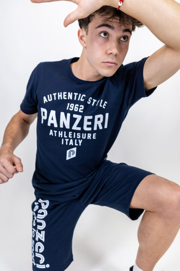 T-Shirt Manches Courtes Homme - Camp D - Marine