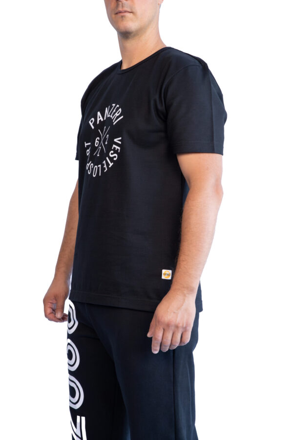 T-shirt Manches Courtes Homme - Camp D - Noir – Image 10