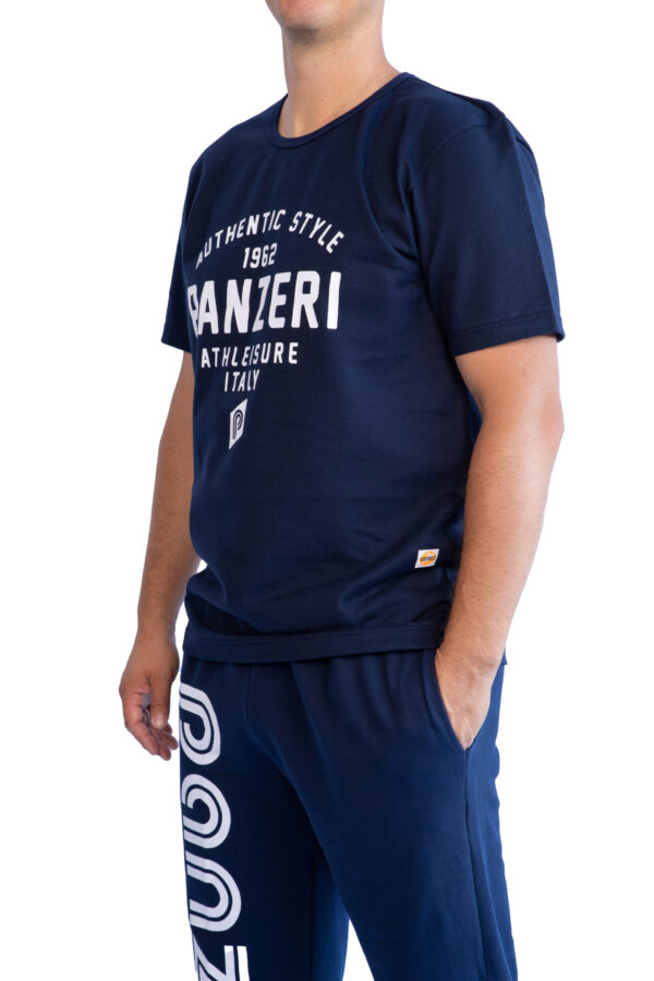T-shirt Manches Courtes Homme - Camp D - Noir – Image 16