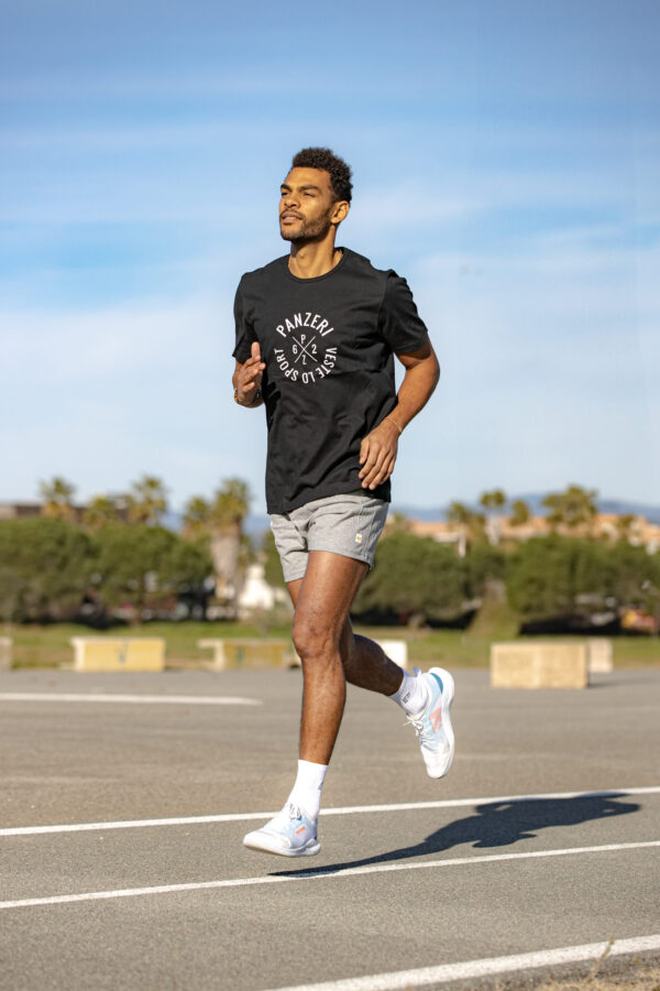 T-shirt Manches Courtes Homme - Camp D - Noir – Image 4