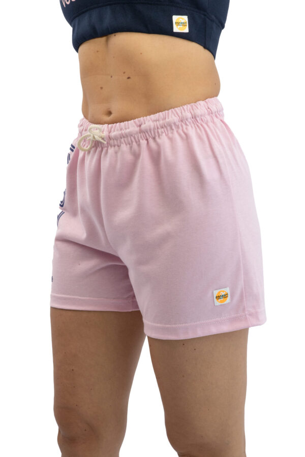Short Femme - Uni A - Rose / Bleu Marine – Image 5
