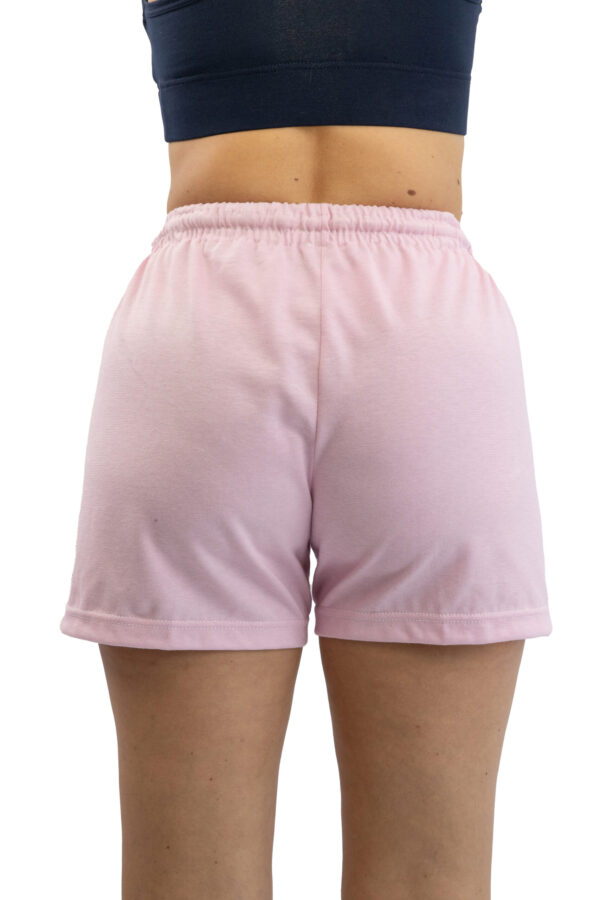 Short Femme - Uni A - Rose / Bleu Marine – Image 3