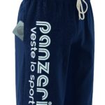 Bermuda Femme - Park B - Bleu Marine / Blanc