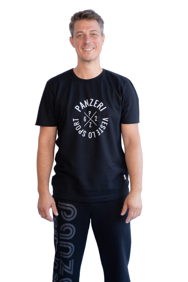 T-shirt Manches Courtes Homme - Camp D - Noir – Image 14