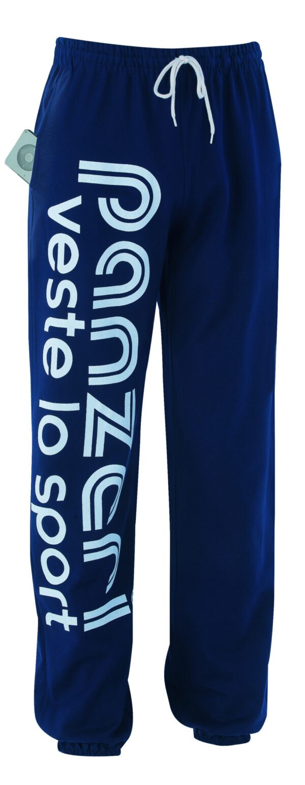 Jogging Femme - Park O - Bleu Marine / Blanc - M